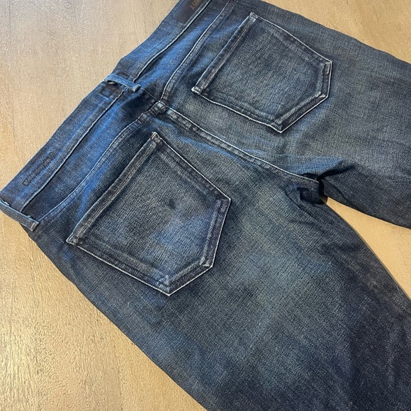 Agolde Women's Dark Blue Flared Jeans - Brand New - Picture 8 of 9